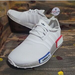 Adidas NMD_R1 J White Kid's Athletic Shoes GY4279